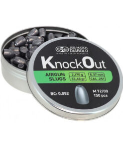 JSB KO SLUGS cal 6.37 par 150