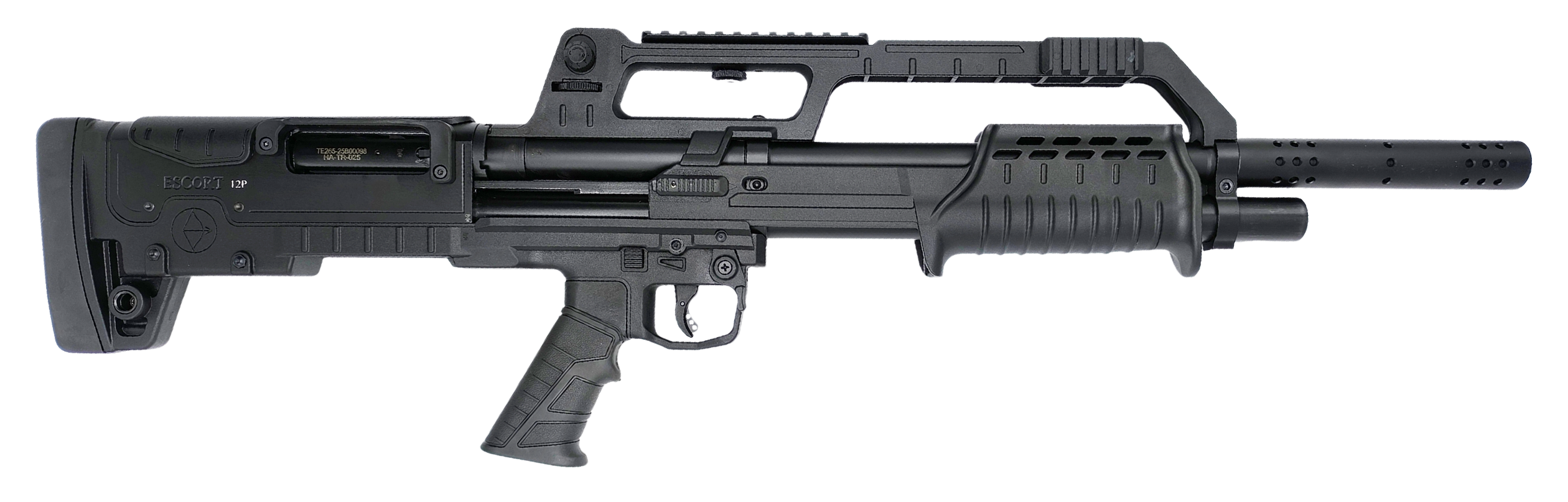 Fusil Hatsan Escort BullTac — le pump action bullpup tactique calibre .12/76